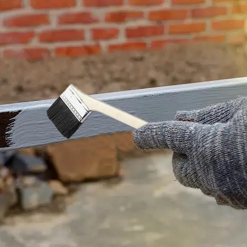 Nábytek Štětec na barvu Vybrané štětiny z divočáka a nylonová vlákna jsou uspořádána střídavě Čisticí kartáče Domácí potřeby