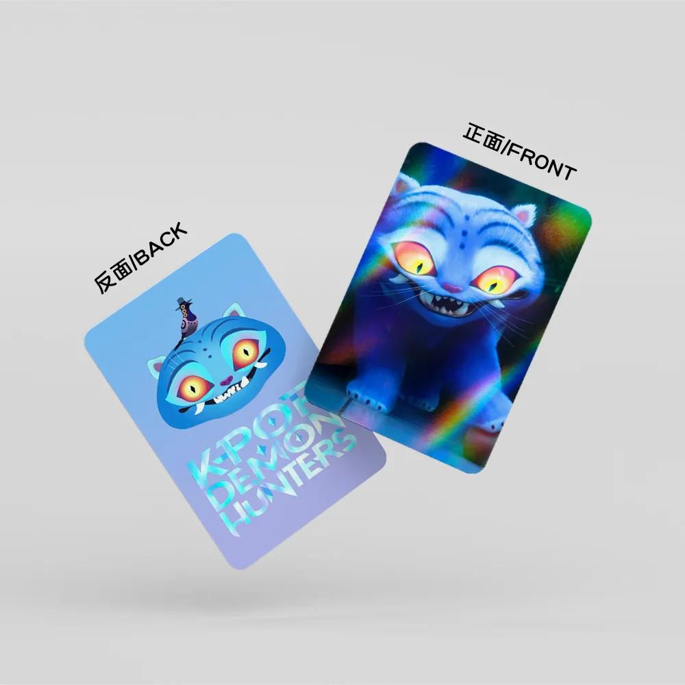 Kpop Łowcy Demonów 30 szt. Karty LOMO Anime Peryferia Seria Kreskówkowa Akcesoria Nadruk Pocztówka Karta Kolekcjonerska Prezent