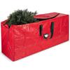 1pc Large-capacity Christmas Tree Storage Bag Suitable for 7/9ft Christmas Trees, Waterproof and Dustproof Woven Luggage Moving Bags
