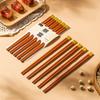 Shuangqiang Luxury Anti-slip Ironwood Chopsticks, 10-Pair Set