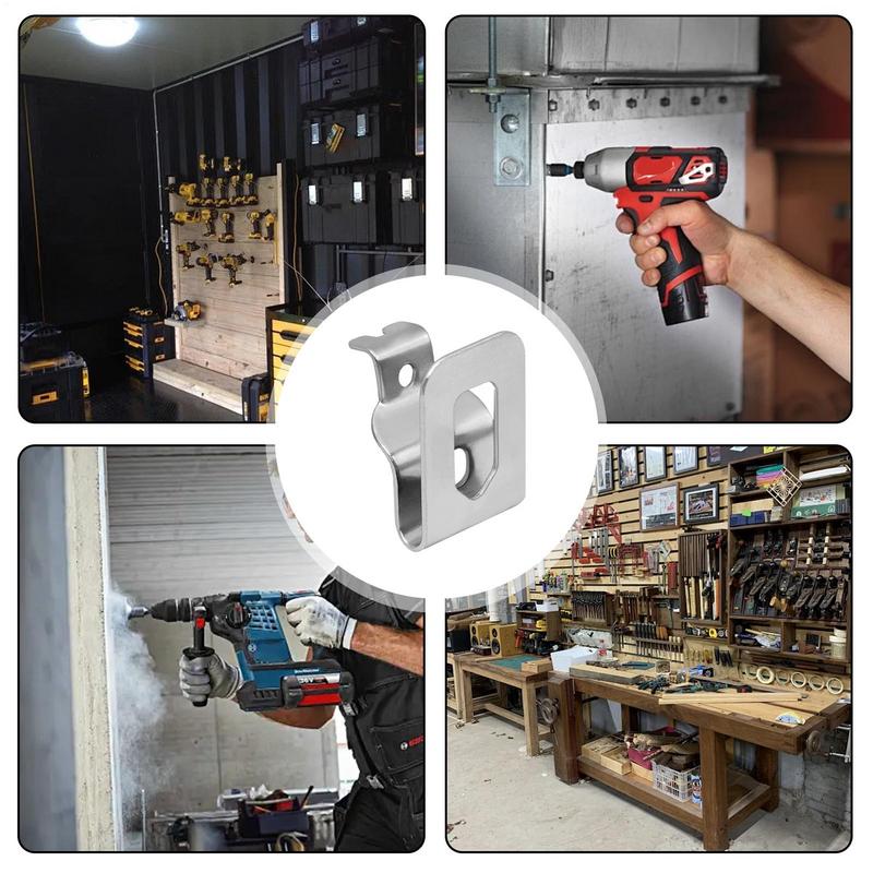 Electric Drill Belt Clip Electric Drill Belt Clip Metal Hooks Cordless Drill Belt Clip Hook Replacement Home Power Tool