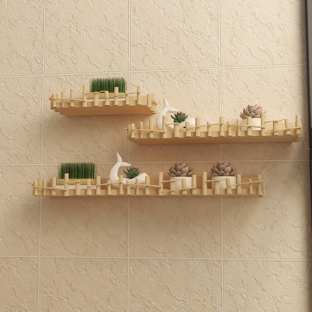 Wall Mounted Wall Balcony Living Room Plant Rack Without Punching Childhood Succulent Flower Rack Small Storage Rack
