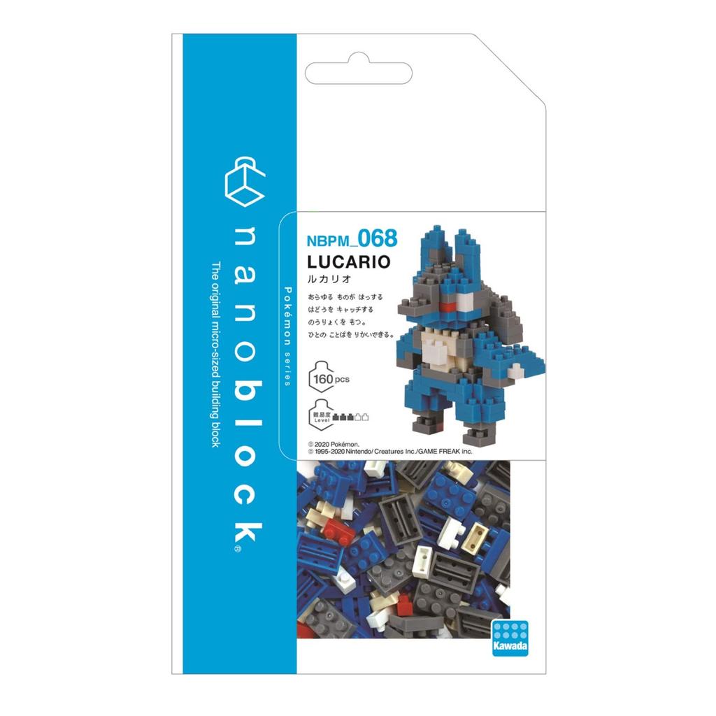 Kawada Nanoblock Lucario Pokémon NBPM_068