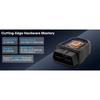 Bluetooth OBD2 skener APP pre auto: Bezdrôtový jednoduchý setup 1S Automatické pripojenie k telefónu - Čítačka chybových kódov motora vozidla s funkciou vymazania/resetovania Diagnostický nástroj