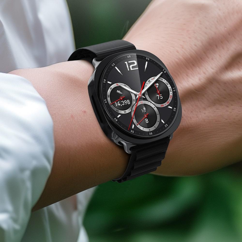 Pouzdro s ochranou displeje pro Samsung Galaxy watch 8 44mm 40mm Měkký TPU kryt displeje Všestranný ochranný rámeček Příslušenství