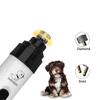 Haustier Nagelschleifer Hund Elektrische Nagelschere Katze Wiederaufladbare Nagelschere LED Nagelschere Set