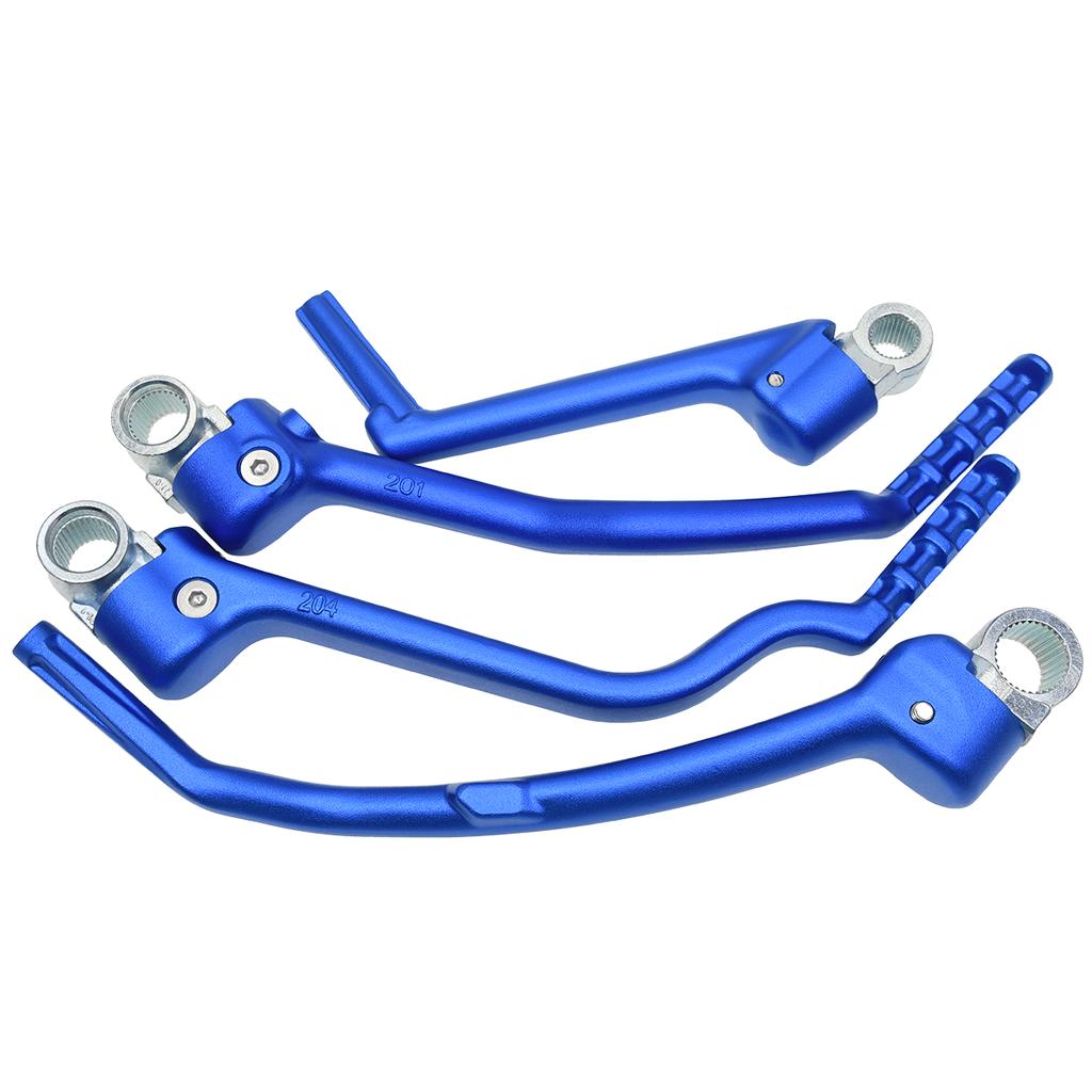 For Yamaha YZ WR 125 YZ250 YZ250F YZ250X YZ250FX YZ450F YZ450FX WR450F Motorcycle Forged Kick Start Lever Pedal Levers 1986-2023