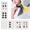 6 Pairs Scarf Clasp Collection Hijab Scarf Buckles Adornment Decorative Cufflink