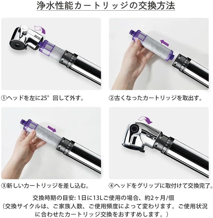 Replacement Water Purification Cartridge Water Purifier Cartridge Substances High Chlorine JF22 Product Type Water Purification Faucet X 4 Pieces