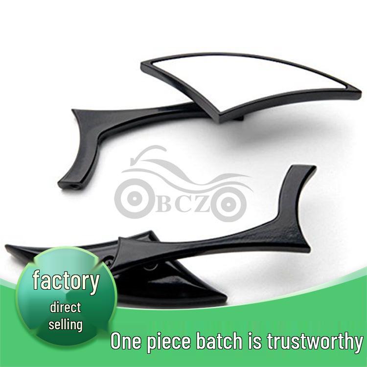 Harley Cruiser Prince Rearview Mirror for Motorcycles Electroplated Color