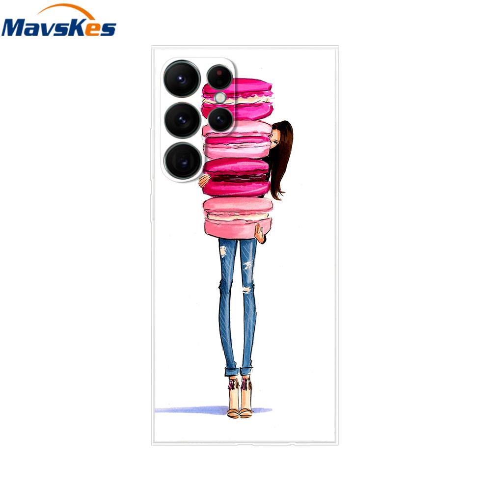 For Samsung Galaxy S22 Ultra Case Silicone Soft Clear Bumper Back Cover For Samsung S22 Ultra Cases For Samsung S22 Ultra Fundas