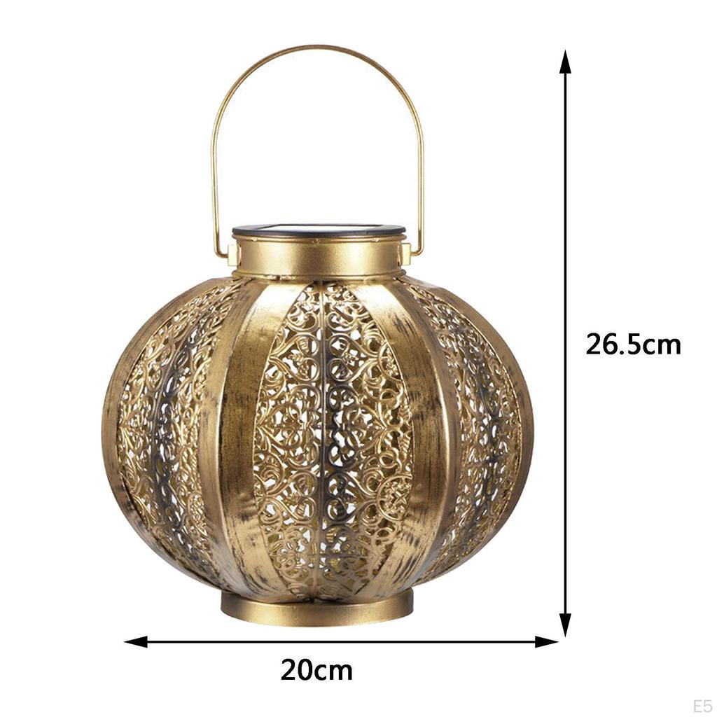 Hanging Garden Solar Lantern for Outdoor Use