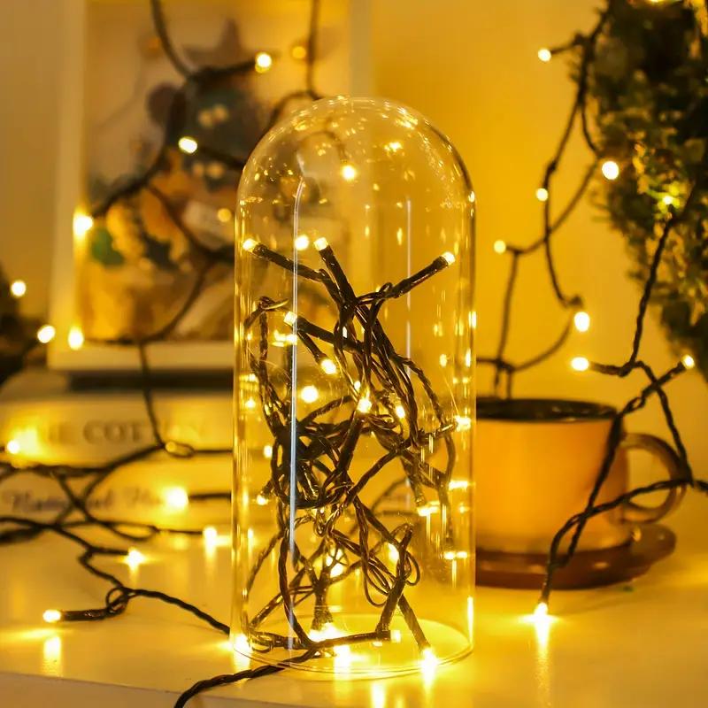 8 Modes of Solar String Lights Outdoor Fairy Garland Lights Christmas Party Decorations Halloween Decorations Outdoor Lights