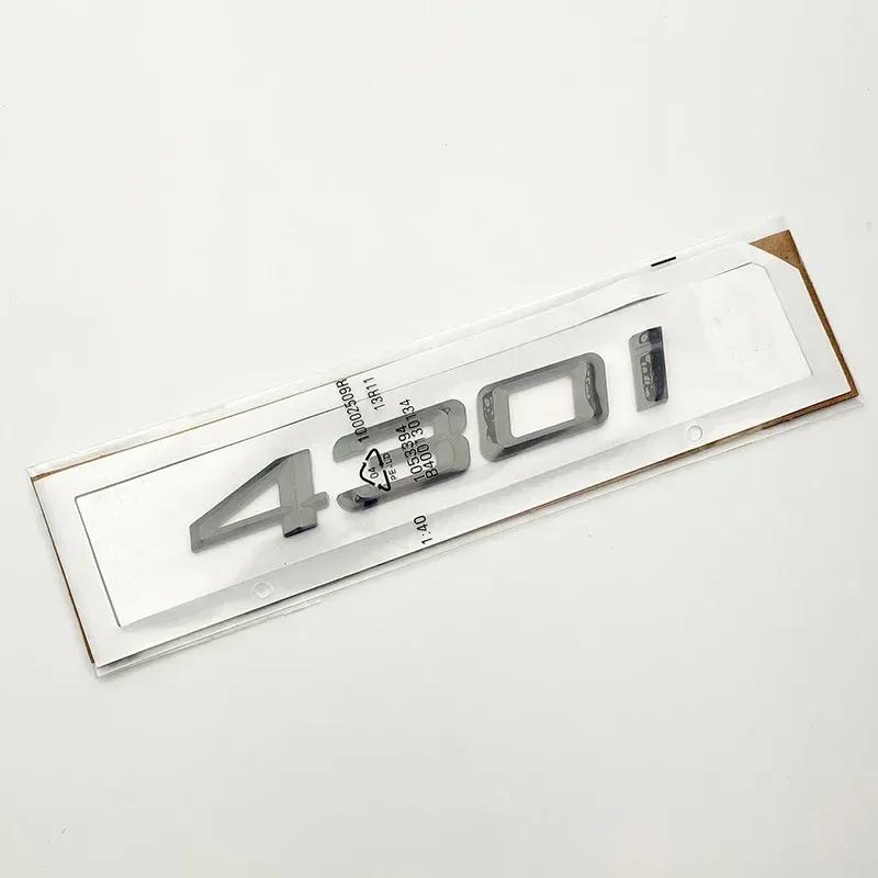 Car Sticker For F32 F33 G22 G26 416i 418i 420i 425i 428i 430i 435i 440i ABS Car Trunk Badge Sticker Letter Emblem Accessories