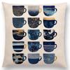 New Abstract Colourful Geometric Pattern Sweet Watercolor Dream Square Round Triangles Gorgeous Cushion Cover Throw Pillow Case