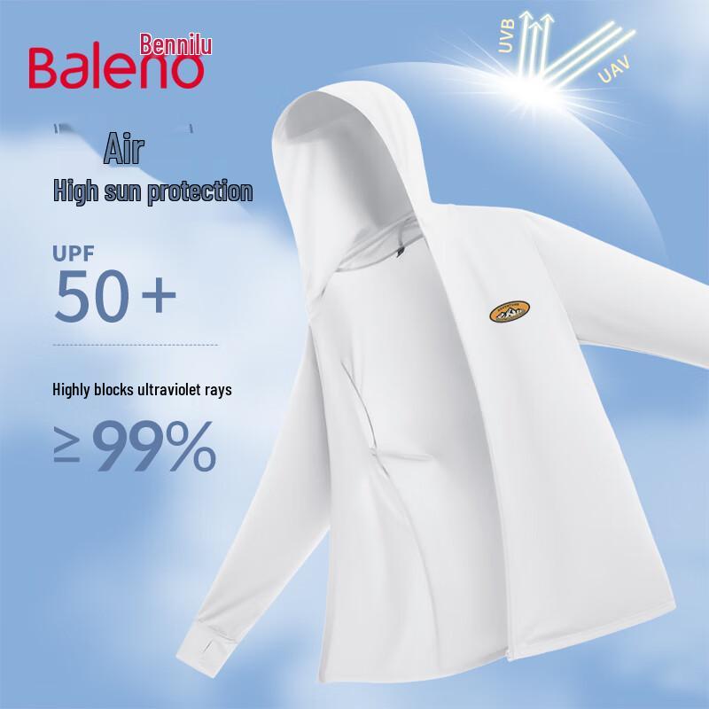 Baleno Men s UPF50+ Hooded Sun Protection Jacket M