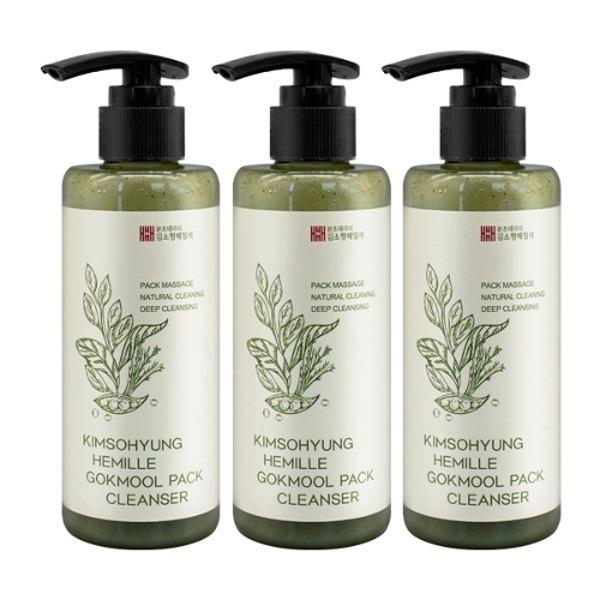 Hemile Herbal Raw Grain Pack Cleanser 240gX3_20621634_667686