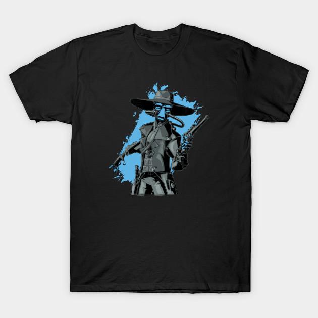 Men Black Print T-shirt Dark Bane No-Cut Transfer Paper Print Cotton Tshirt 3XL чёрный