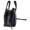 Longchamp Solid Color Letter Logo Leather Tote Crossbody Shoulder Bag Women bags Black 1099021047