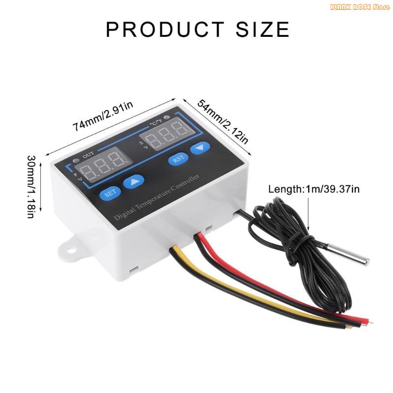 K1AE Digital LED Temperature Controller 10A and Centigrade Thermostat
