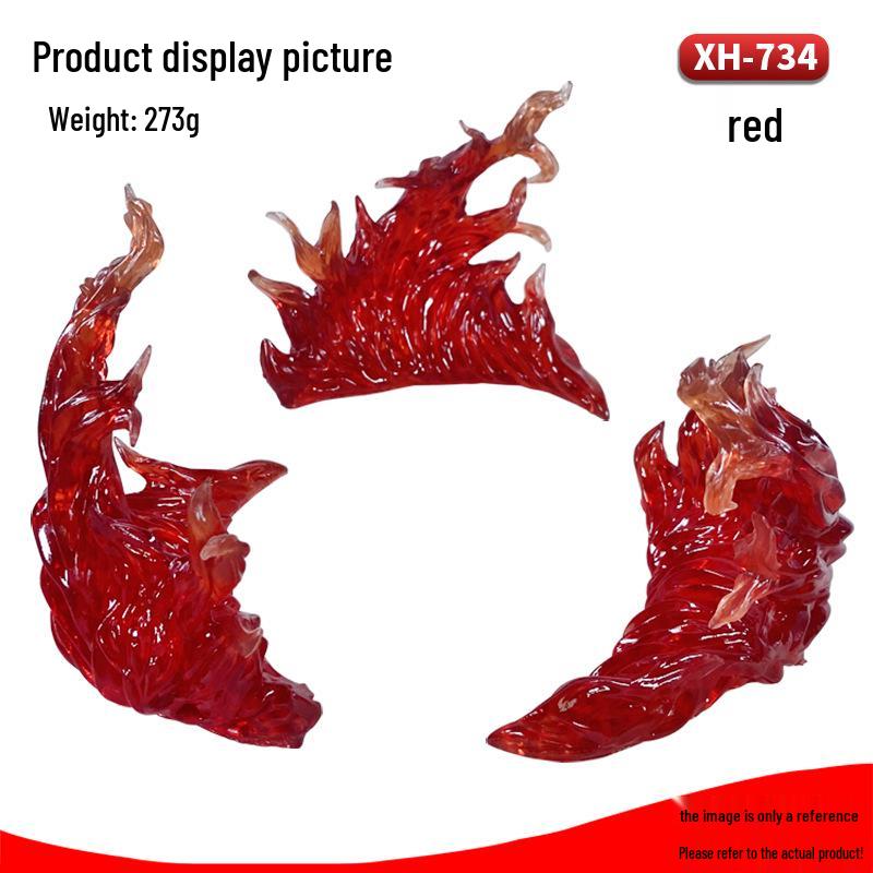 Flame Effect Parts for Gundam, Saint Seiya, Dragon Ball Figures, Doll Scenes & Ornaments