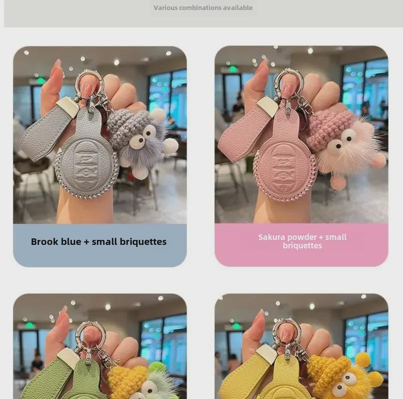 Originální kožený obal na klíče pro BMW Mini Cooper - High-endová přezková taška pro ženy