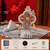 Sterling Silver Imitation Brocade Refrigerator Magnet DIY Kit for Dragon Boat Festival Parent-Child Handmade Activity & Cultural Team Building.