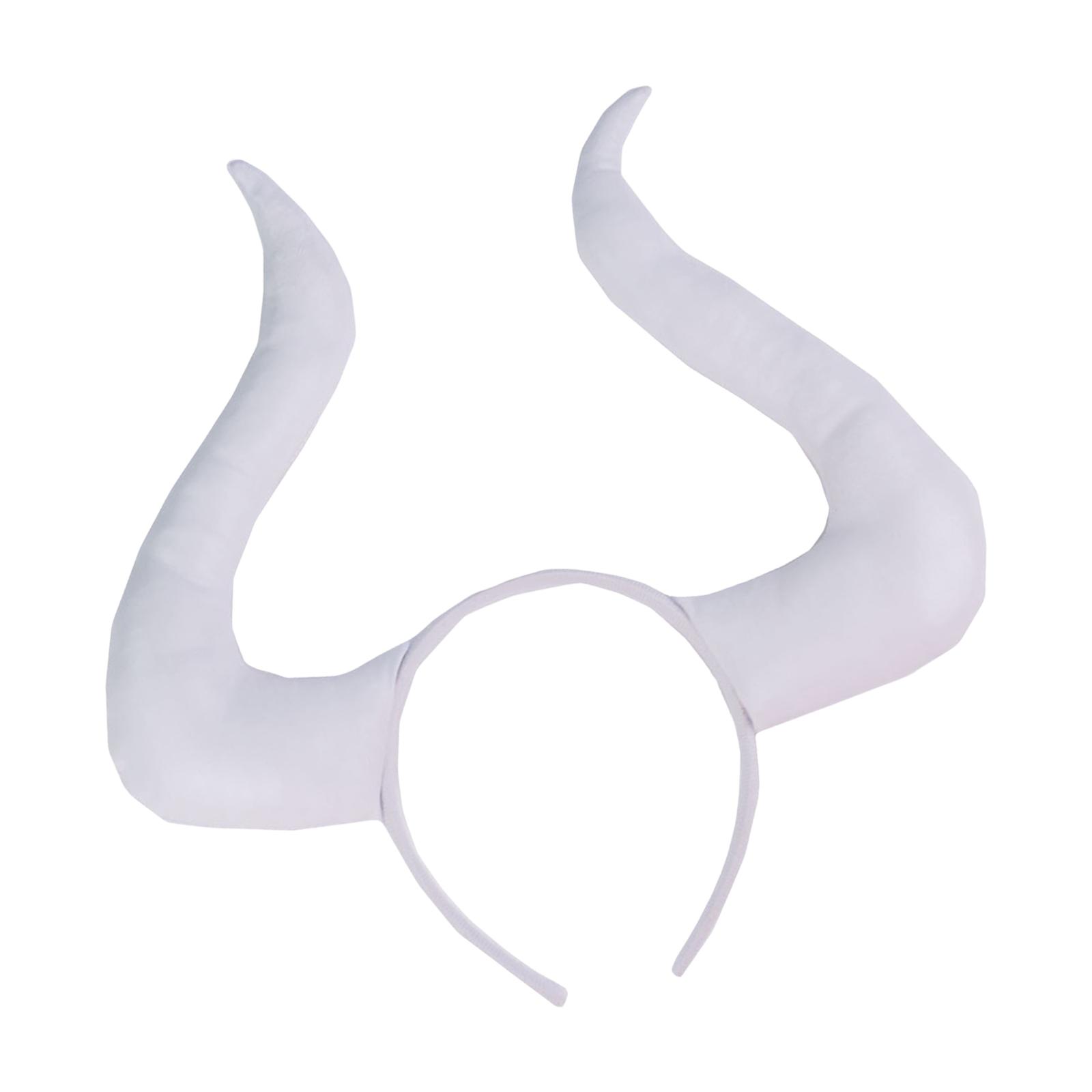 

Handmade Cattle Horn Headband Cattle Girls Cosplay Accessories Beast Horns Fursuit Masquerade Halloween Cosplay Party 3
