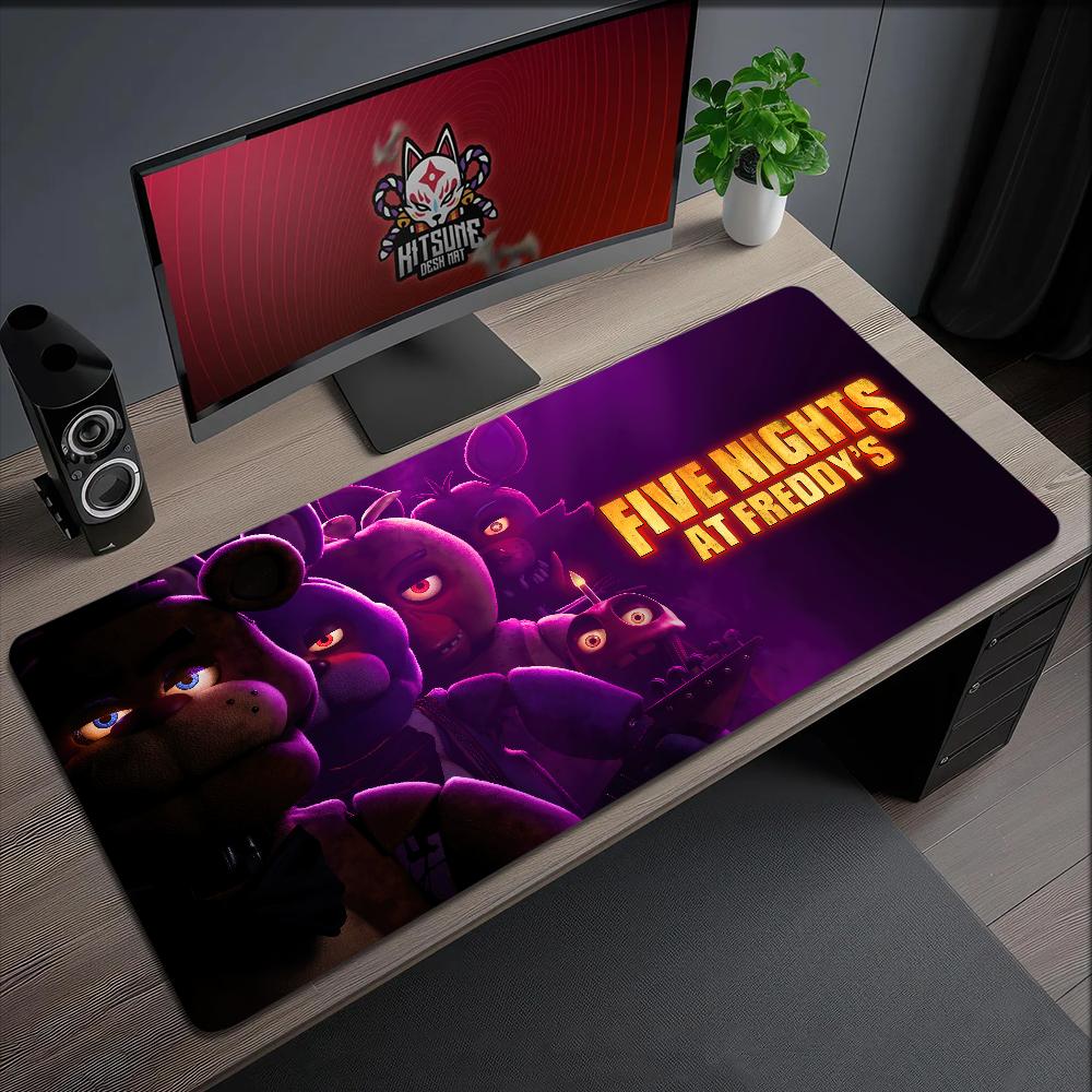 F-Five Nights at Freddys Mauspads Rutschfest Verdickt Groß Schreibfläche Verriegelte Kante Büro Student Gaming Kissen MousePad