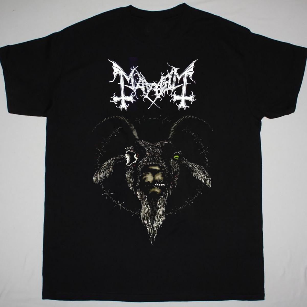 Collection Mayhem Band Album Gift For Fans S-5XL Black T Shirt AG641 S