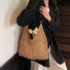 Beach Handbag Straw Woven Bag Tote Bag Hollow Shoulder Bag Fashion Bohemian Beach Bag  Holiday