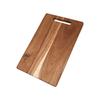 Planche à Découper en Bois d'Acacia Pour une Préparation Alimentaire Sûre Double Face Planche à Découper Naturelle en Bois Essentiel de Cuisine