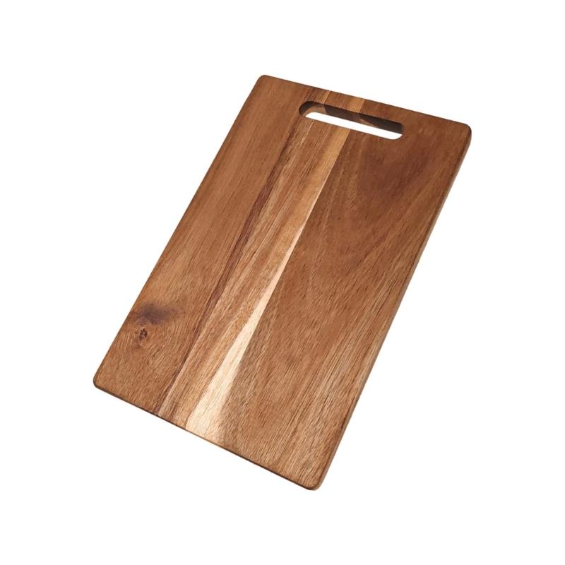 Planche à Découper en Bois d'Acacia Pour une Préparation Alimentaire Sûre Double Face Planche à Découper Naturelle en Bois Essentiel de Cuisine