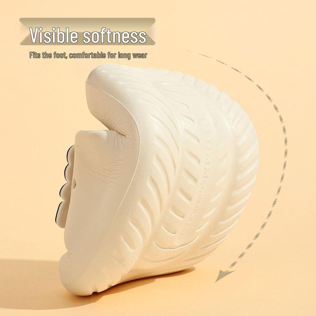 Babudou Kids' Cartoon Flip-Flops: 2026 Summer Non-slip Sandals for Boys & Girls