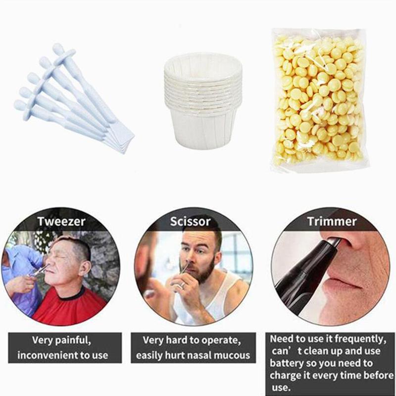 Nose Hair Wax Kit Effective And Safe Nose Hair Removal Women For Men And Set