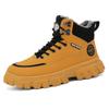 Winter Snow Boots For Men Keep Warm Cotton Shoes Outdoor Hiking Shoes Plush Warm High Ankle Boot Man Sneakers