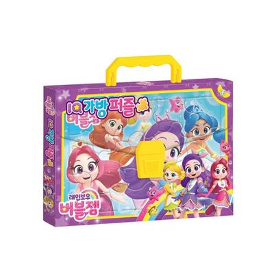 Rainbow Bubblegem IQ Carry Puzzle (15·24·30·42 Pcs) – KC Certified, Made In Korea