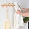 Solid Wood Living Room Entrance Wall Clothes Hanger Multifunctional Wall Clothes Hanger Creative Luxury Clothing Storage Hook