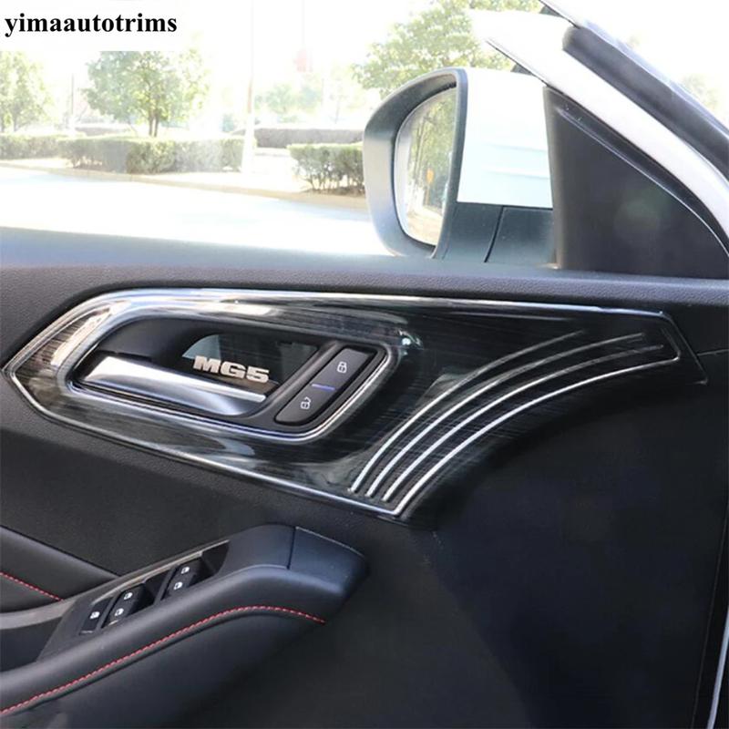 For MG 5 MG5  -  Car Inner Door Armrest Window Glass Lift Switch Panel Handle Bowl Frame Cover Trim Accessories Interior