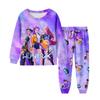 Children's Fashion Suit Skirt Round Neck Long Sleeve Top Pants