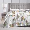 Super Soft BlanketsStudents Travel Toys Storys Throw Blanket  Flannel Bedspread For Bedroom Novelty Sofa Bed Cover