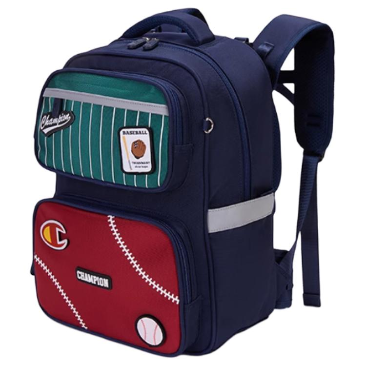 Champion Fashionable Versatile Portable Large Capacity Fabric Backpack Women backpack Pink Navy-Blue 24YH03