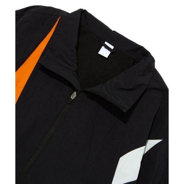 Reebok X Vector Collaboration Stand Collar Casual Long Sleeve Windbreaker Unisex Outerwear Black REJU4EJ30BK