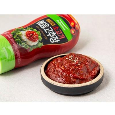 PULMUONE Beef-Rich Stir-Fried Gochujang(Korean Red Chili Paste), 360g (3 Options)