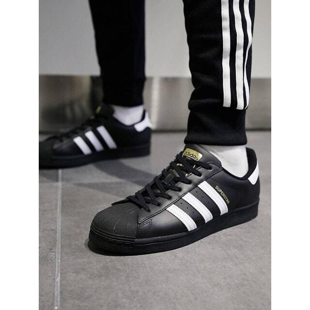 

Черные кроссовки adidas Originals Superstar