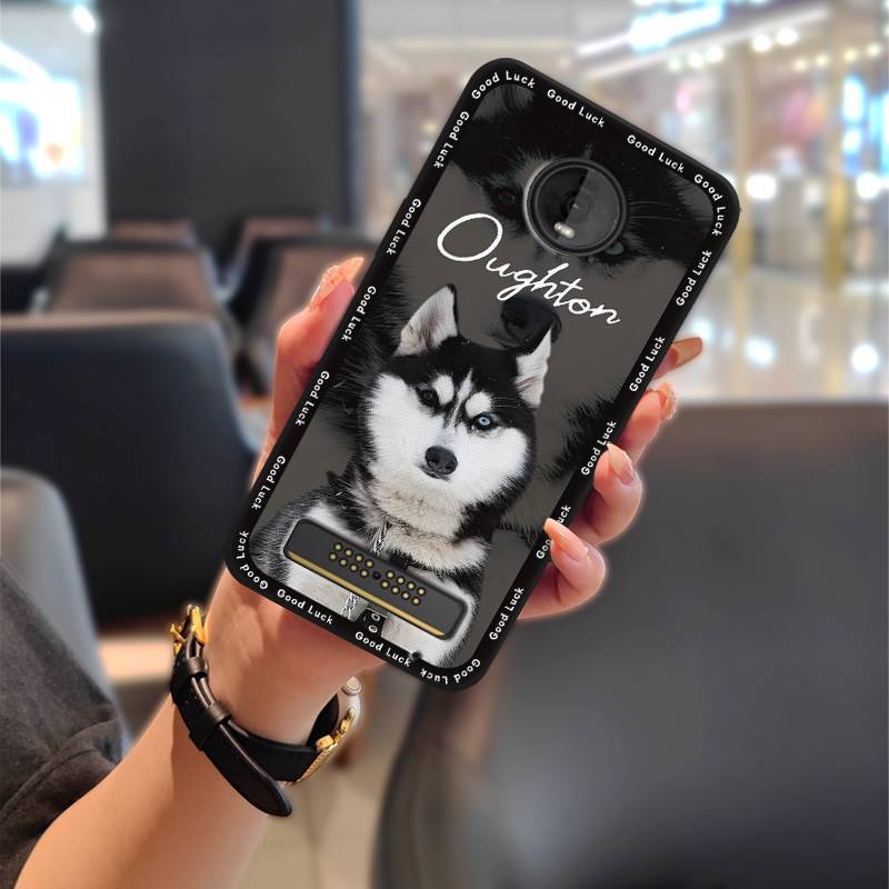 Protective Anti-knock Phone Case For MOTO Z4 Play Dirt-resistant Back Cover Graffiti Cartoon Shockproof Full wrap TPU