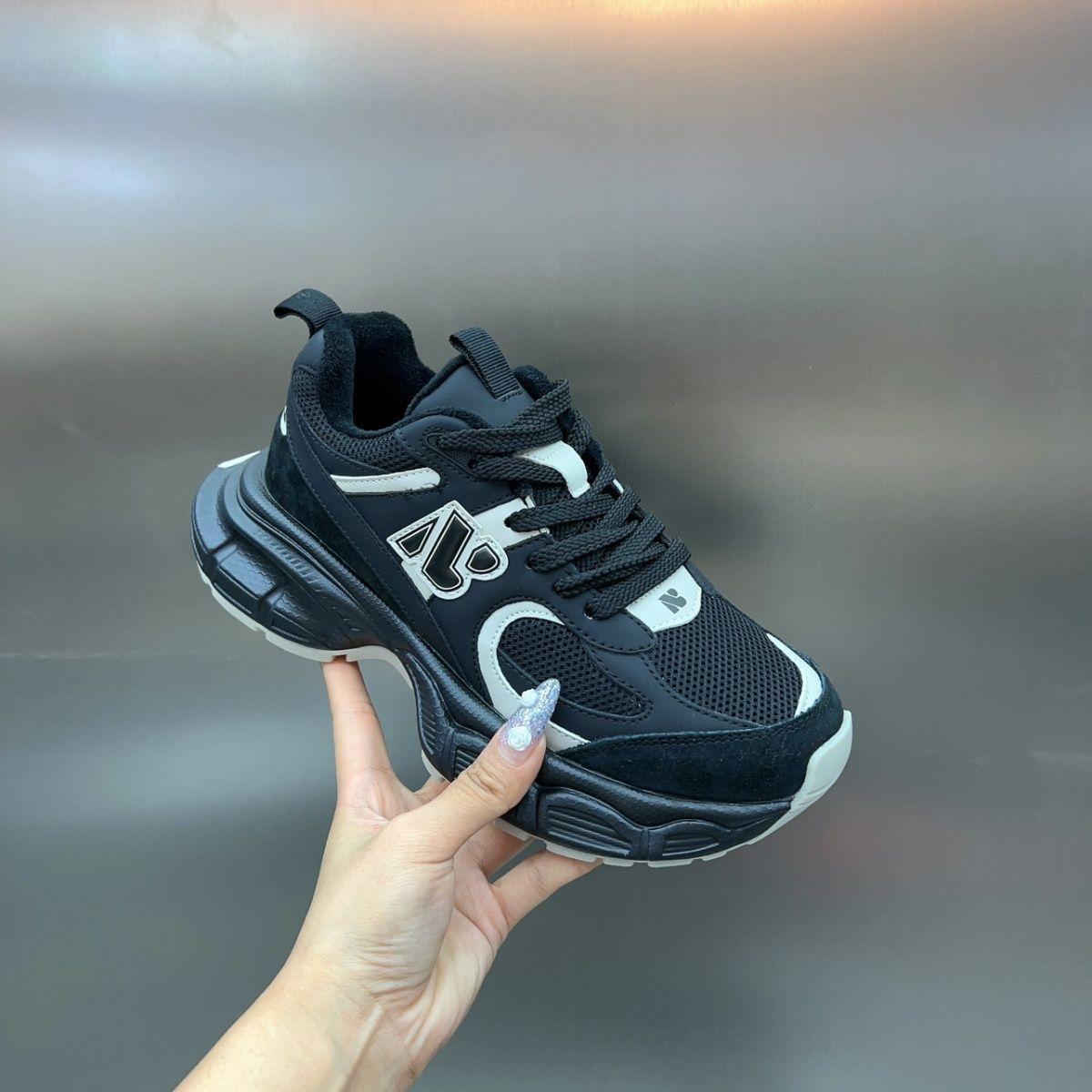 

МОДНАЯ ОБУВЬ, мужские дышащие спортивные кроссовки, спортивные кроссовки для бега, уличные женские теннисные кроссовки для тренажерного зала 35 чёрный