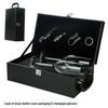 Lead-Free Crystal Red Wine Glass & Champagne Flute Set in Gift Box