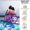 1pc KPop, Huntrix Blanket Lightweight Flannel Blanket Throw Blanket For Sofa, Bed, Travel, Camping, Livingroom, Office, Couch