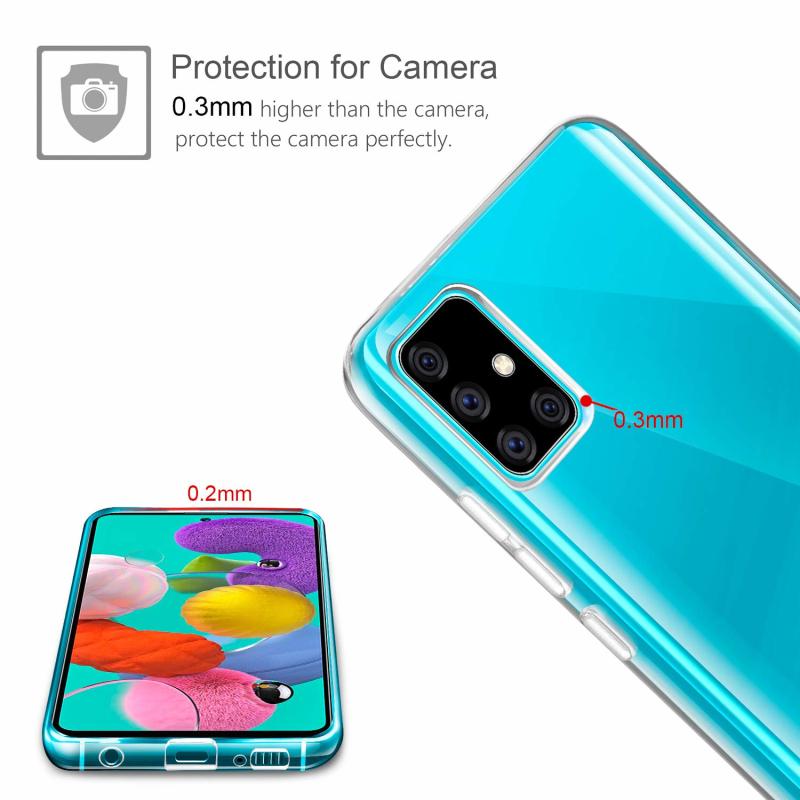 For Samsung Galaxy A07 A17 A06 A16 A26 A36 A56 A15 A25 A35 A55 A14 A24 A34 A54 S25 Edge S24 S23 S22 Ultra Plus Soft TPU Case Cover